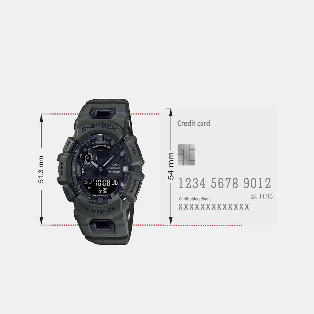 G-Shock Men Quartz Black Dial Analog-Digital Resin Watch G1249