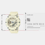 G-Shock Women Quartz Pink Dial Analog-Digital Resin Watch G1252