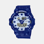 G-Shock Men Quartz Blue Dial Analog-Digital Resin Watch G1256