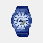 G-Shock Men Quartz Blue Dial Analog-Digital Resin Watch G1257