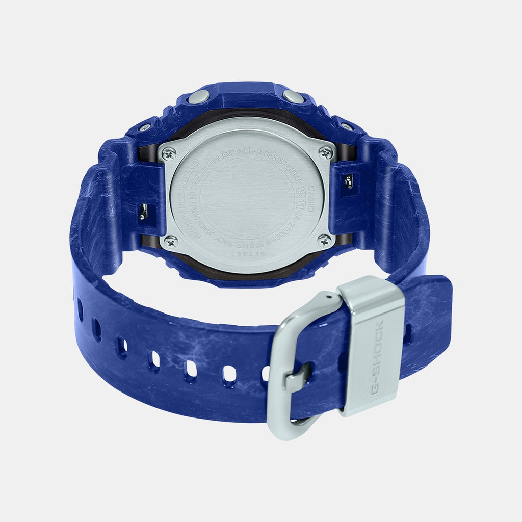 G-Shock Men Quartz Blue Dial Analog-Digital Resin Watch G1257