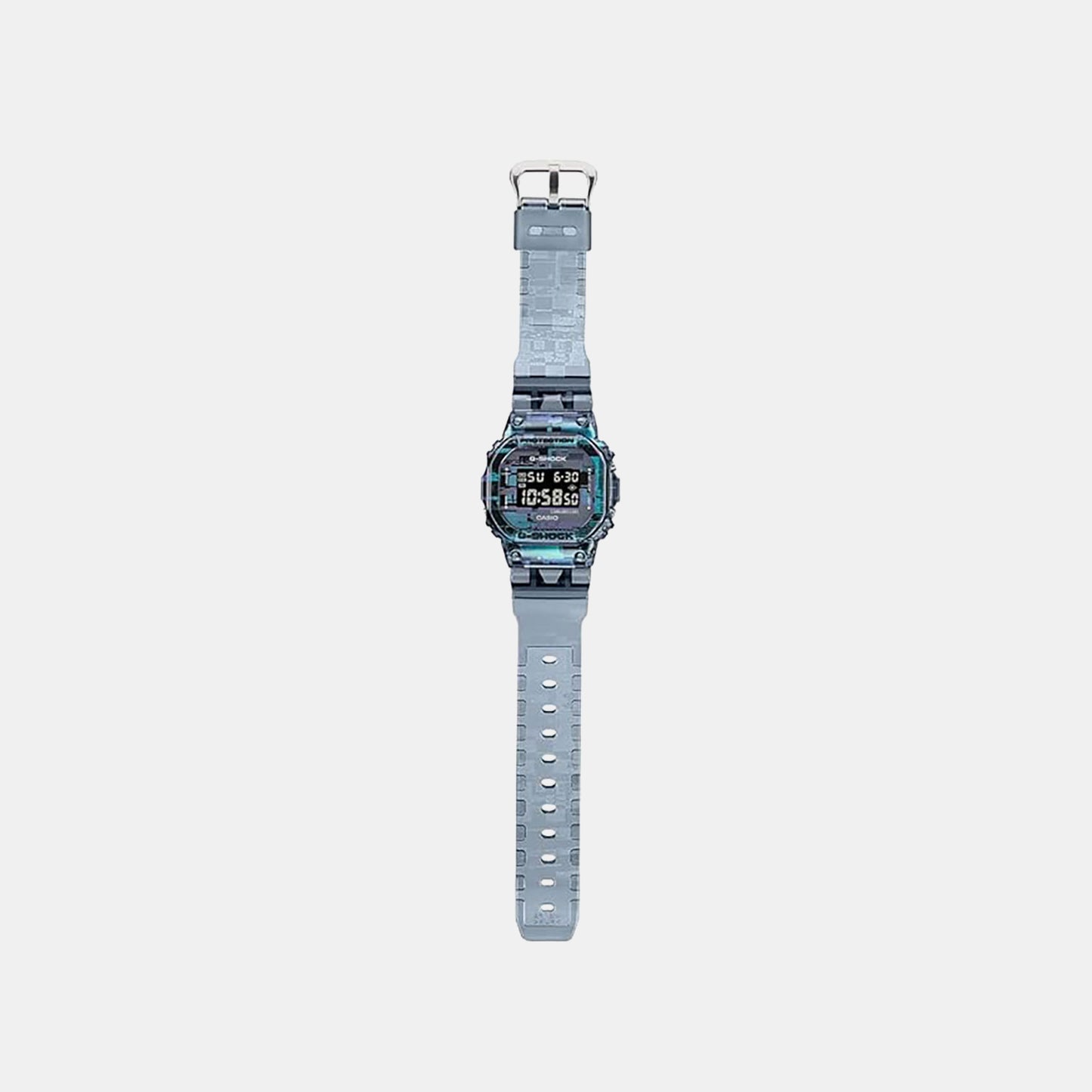 G-Shock Men Quartz Blue Dial Digital Resin Watch G1259