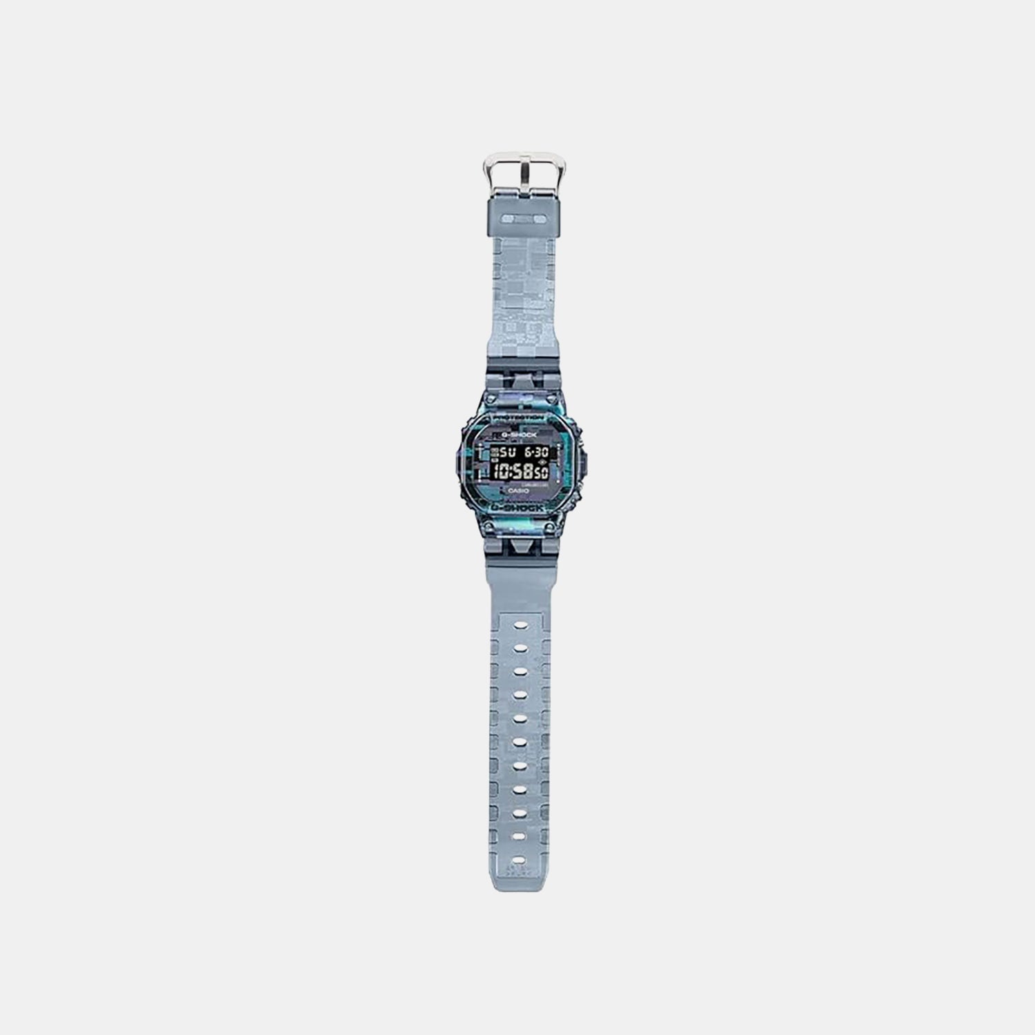 G-Shock Men Quartz Blue Dial Digital Resin Watch G1259