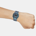 G-Shock Men Quartz Blue Dial Digital Resin Watch G1259