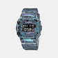 G-Shock Men Quartz Blue Dial Digital Resin Watch G1259
