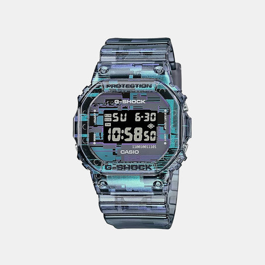 G-Shock Men Quartz Blue Dial Digital Resin Watch G1259