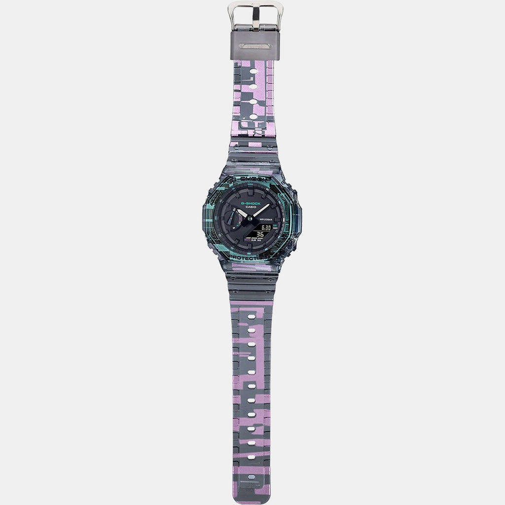 G-Shock Men Quartz Black Dial Analog-Digital Resin Watch G1260