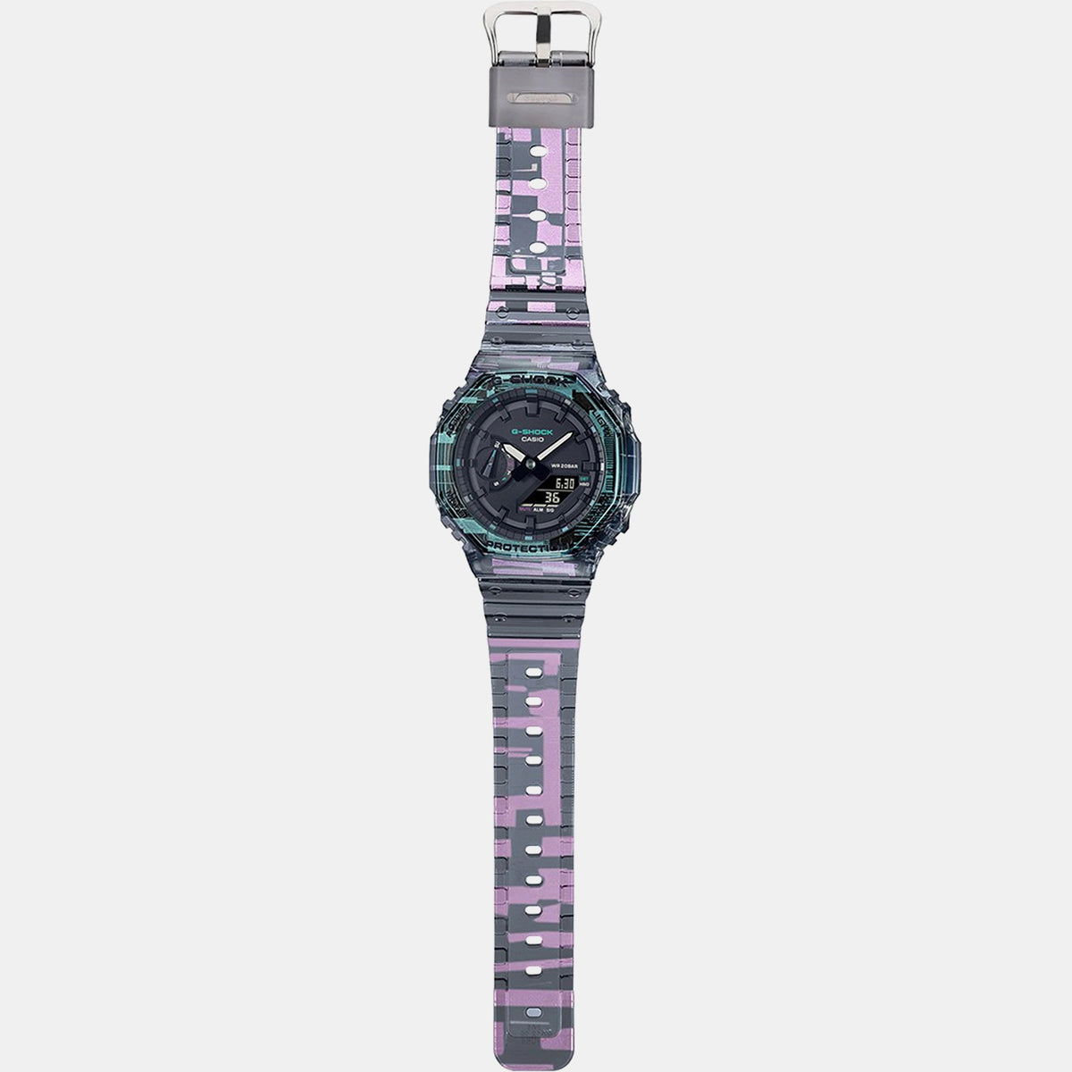 G-Shock Men Quartz Black Dial Analog-Digital Resin Watch G1260