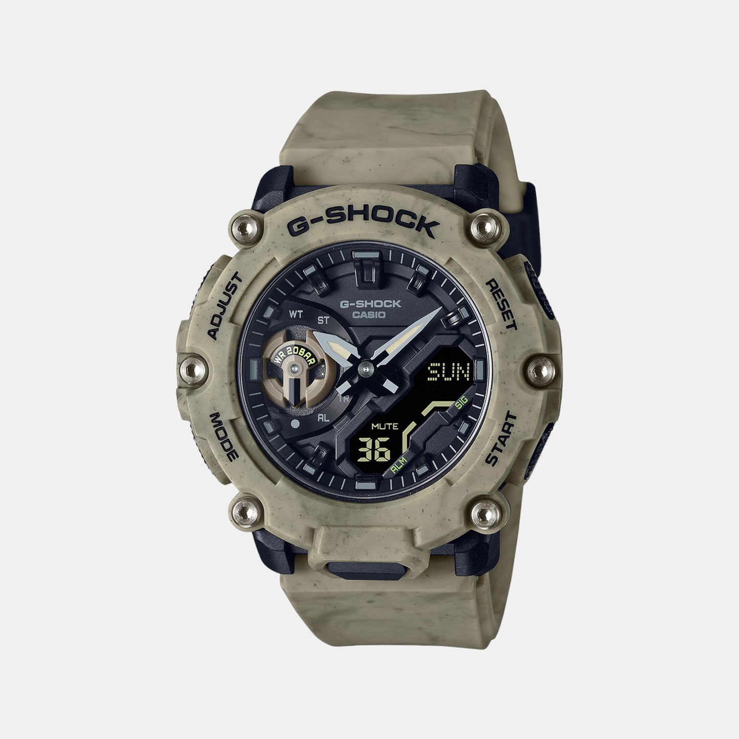 G-Shock Male Black Analog-Digital Resin Watch G1263