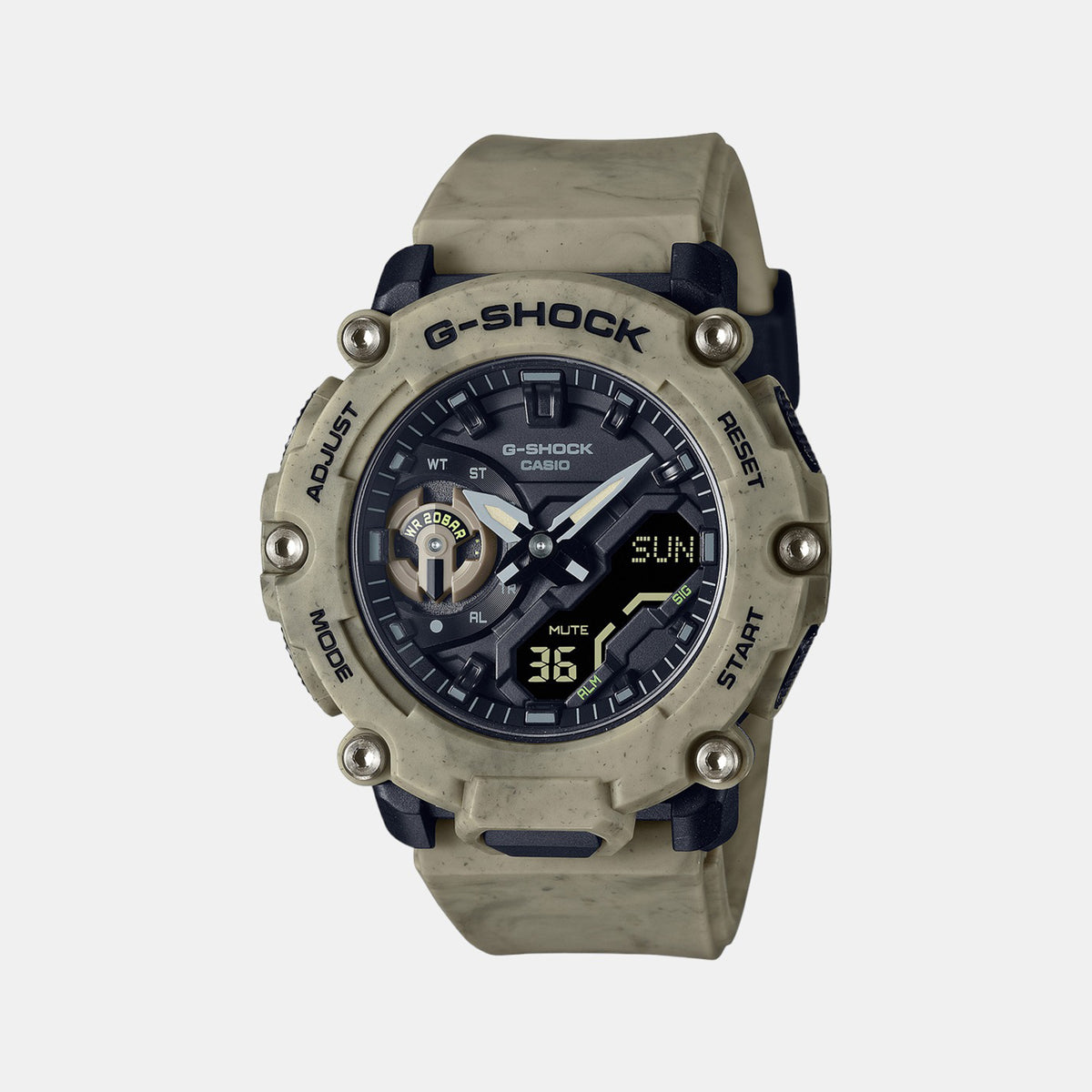 Casio Round Black Analog-Digital watch