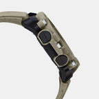 Casio Men Round Black watch