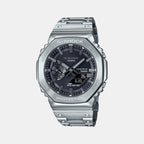 G-Shock Men Quartz Black Dial Analog-Digital Stainless Steel Watch G1270