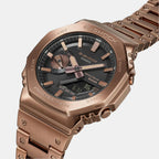 G-Shock Men Quartz Black Dial Analog-Digital Stainless Steel Watch G1272