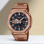G-Shock Men Quartz Black Dial Analog-Digital Stainless Steel Watch G1272