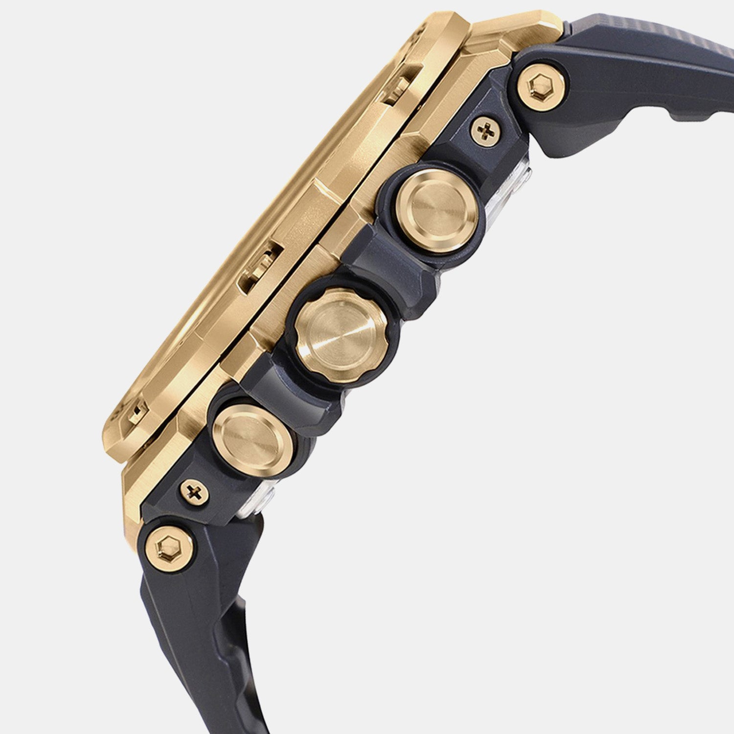 G-Shock Men Quartz Gold Dial Analog-Digital Resin Watch G1273