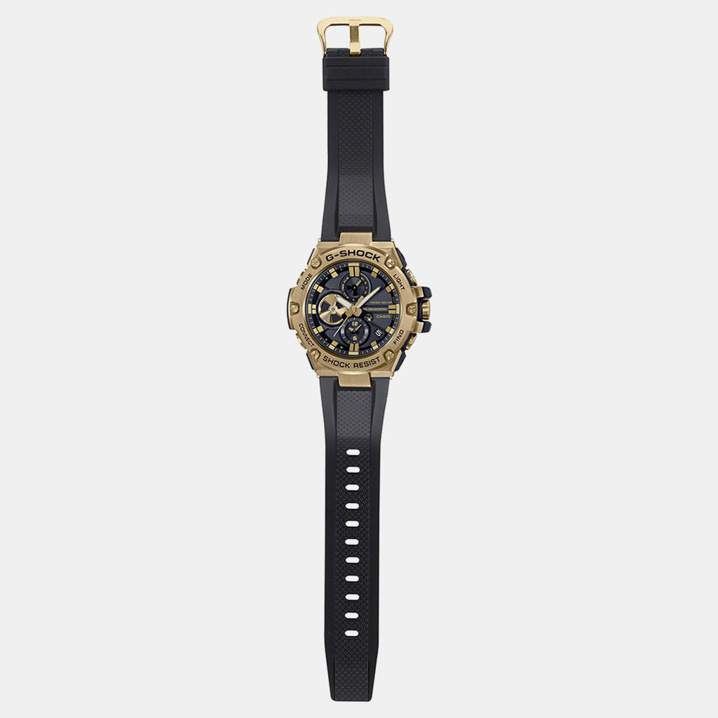 G-Shock Men Quartz Gold Dial Analog-Digital Resin Watch G1273