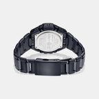 G-Shock Men Quartz Black Dial Analog-Digital Stainless Steel Watch G1275