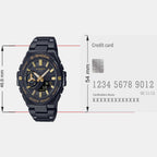 G-Shock Men Quartz Black Dial Analog-Digital Stainless Steel Watch G1275