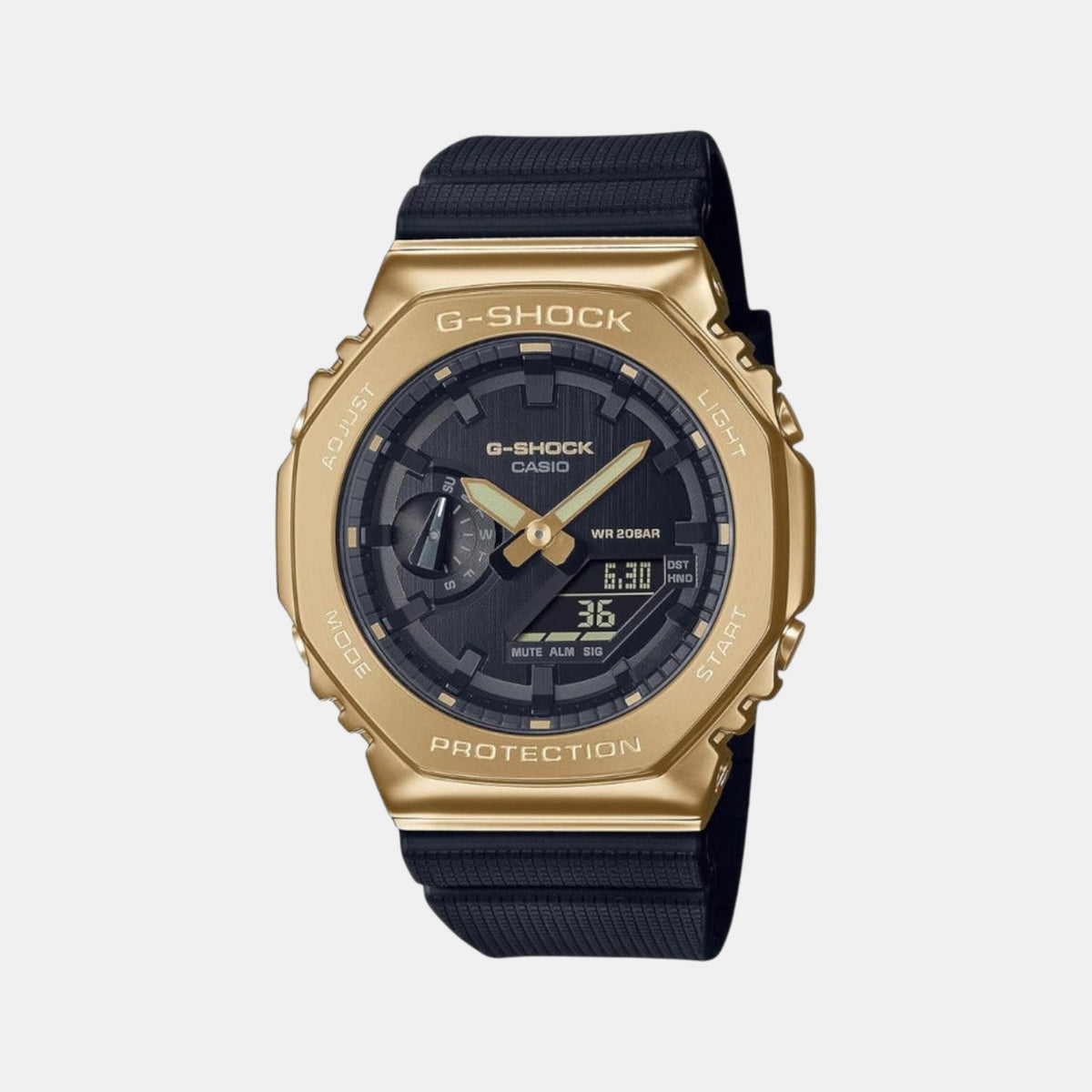 G-Shock Men Quartz Black Dial Analog-Digital Resin Watch G1278