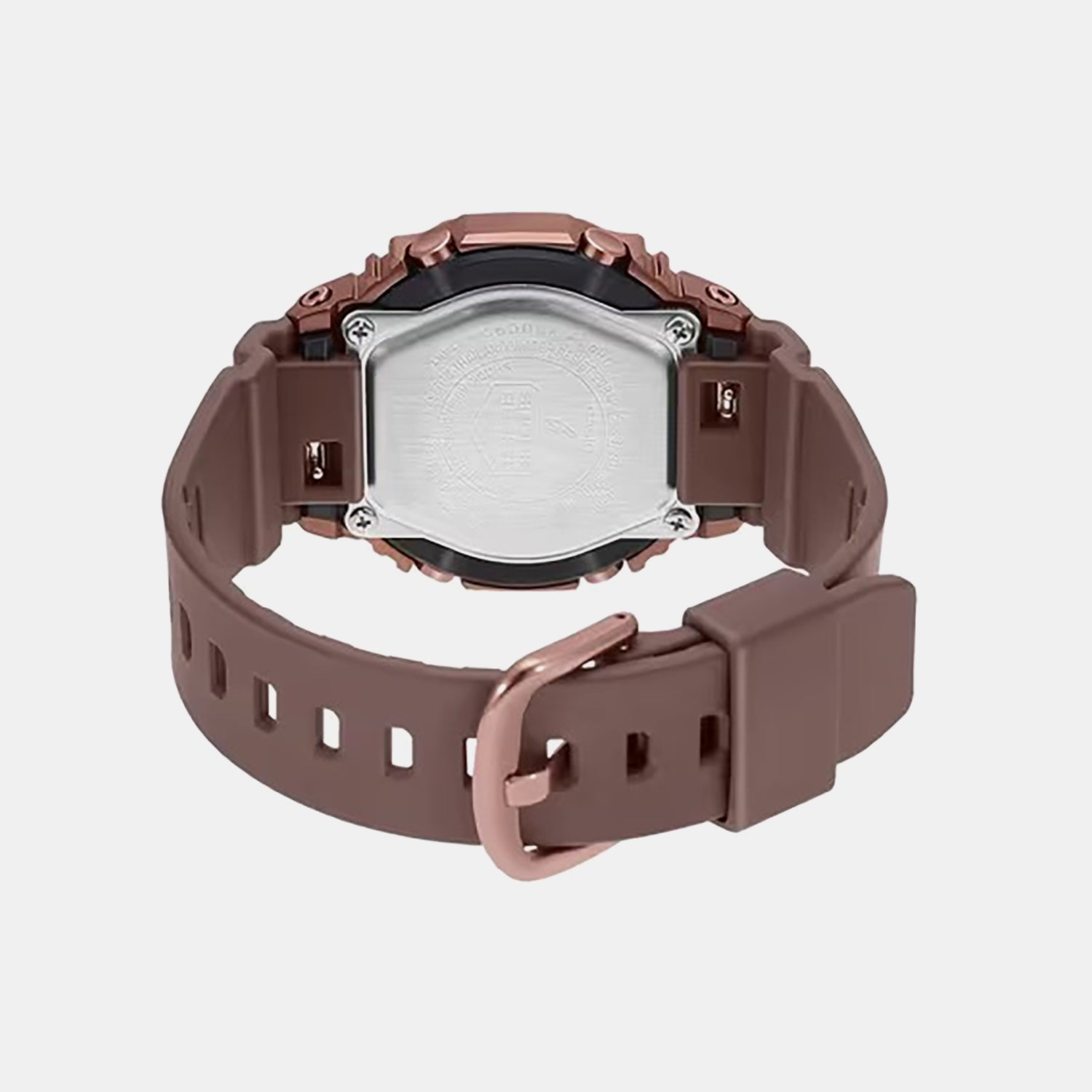 G-Shock Men Quartz Pink Dial Analog-Digital Resin Watch G1284