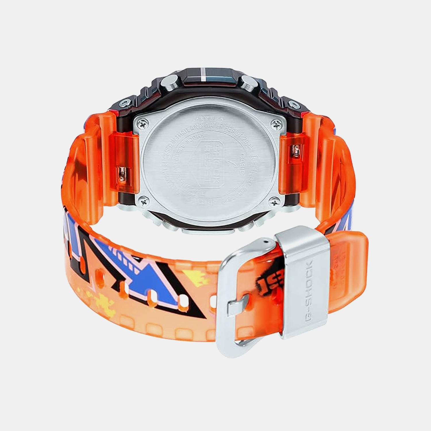 G-Shock Men Quartz Grey Dial Analog-Digital Resin Watch G1293