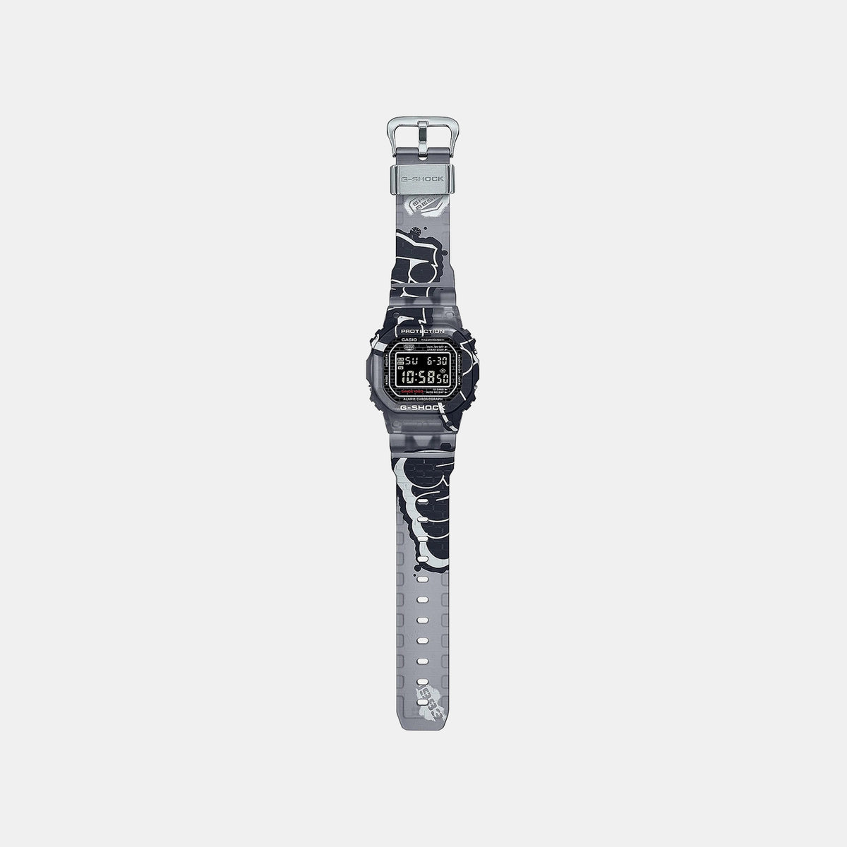 G-Shock Men Quartz Black Dial Digital Resin Watch G1295