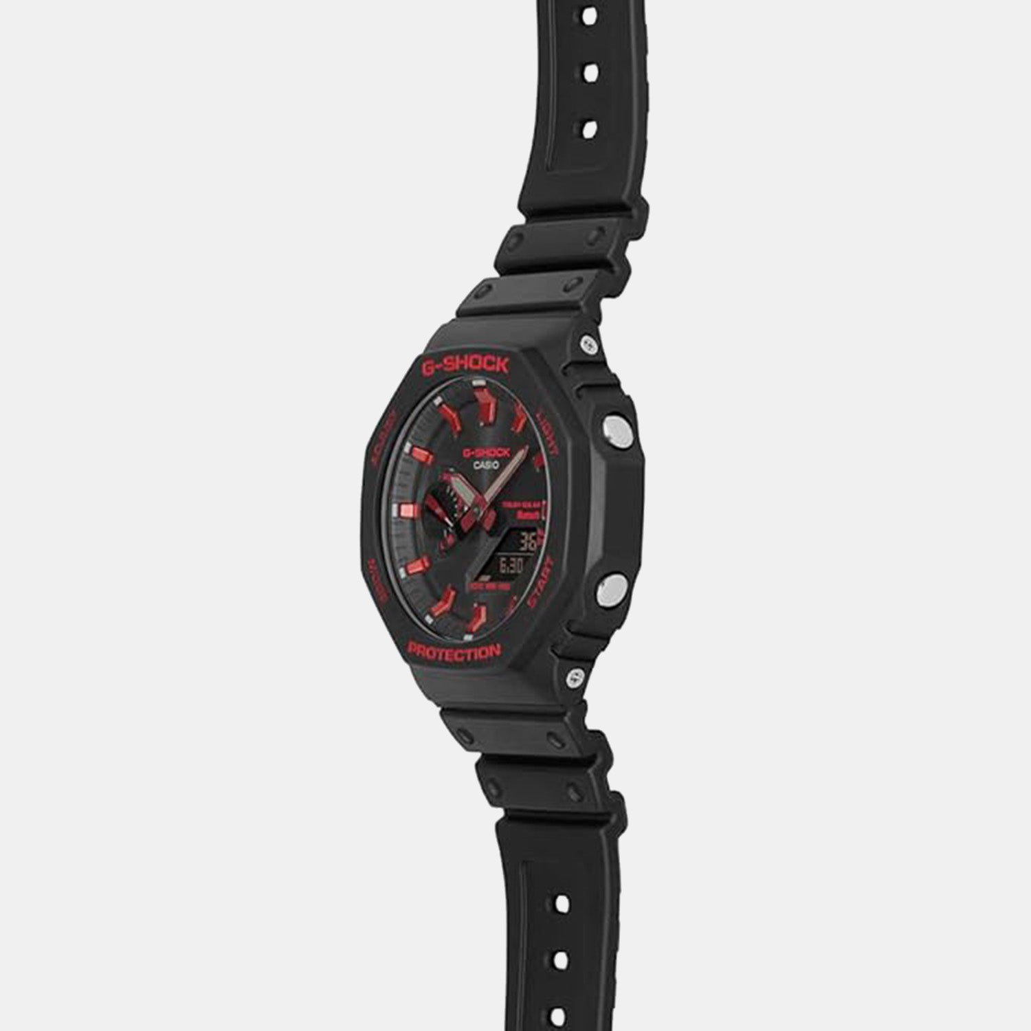 G-Shock Men Quartz Black Dial Analog-Digital Resin Watch G1307