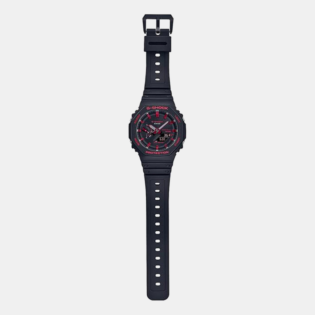 G-Shock Men Quartz Black Dial Analog-Digital Resin Watch G1307
