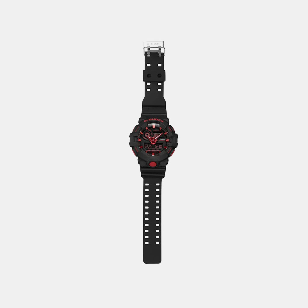 G-Shock Men Quartz Black Dial Analog Resin Watch G1308