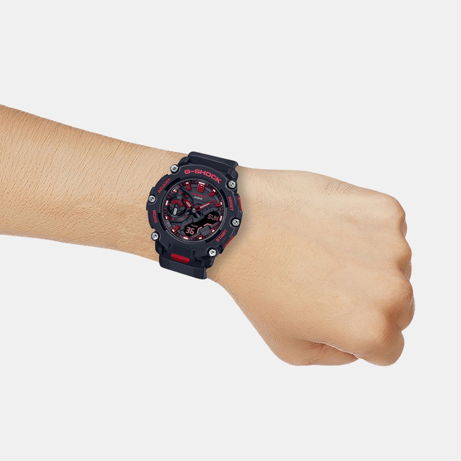 G-Shock Men Quartz Black Dial Analog-Digital Resin Watch G1309
