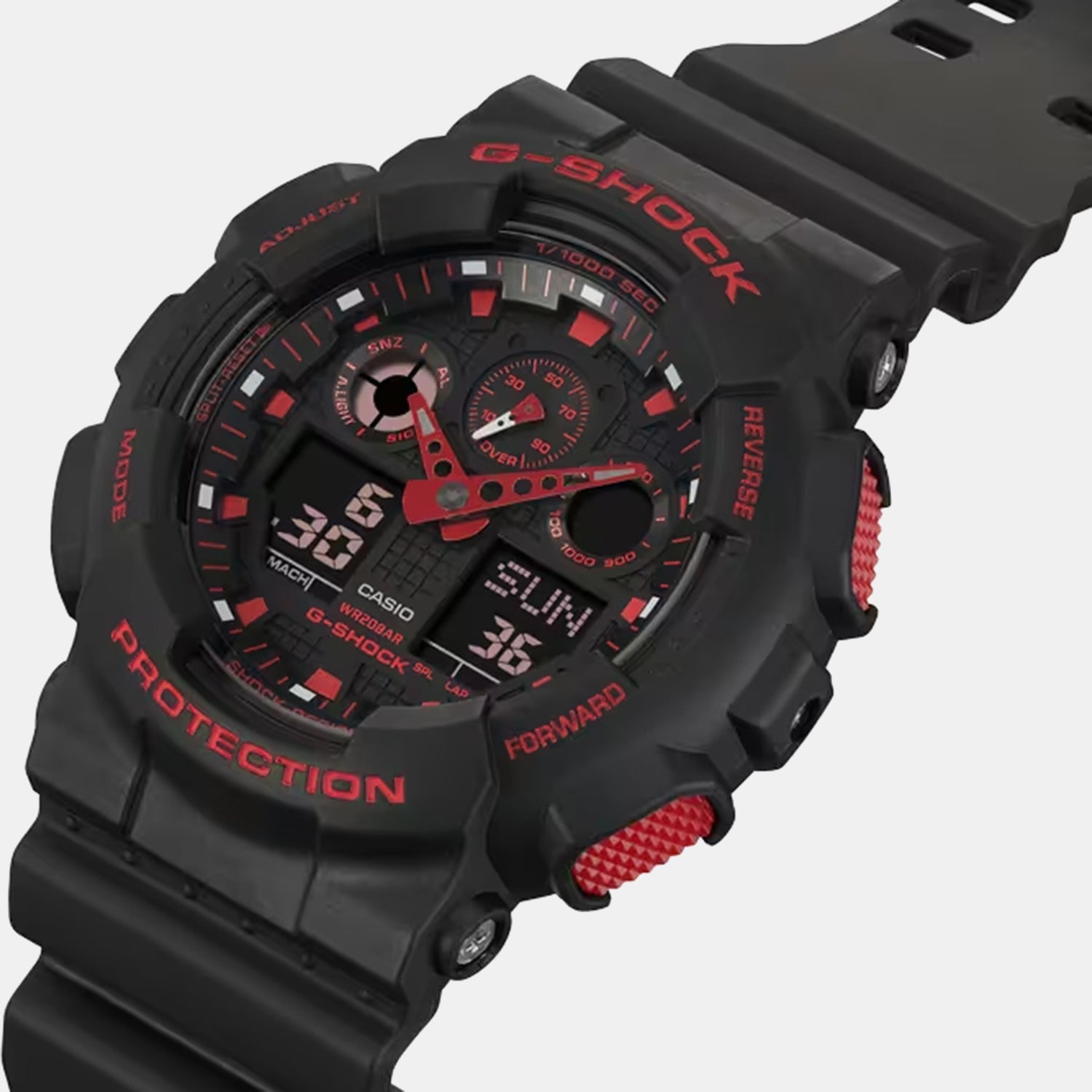 G-Shock Men Quartz Black Dial Digital Resin Watch G1310
