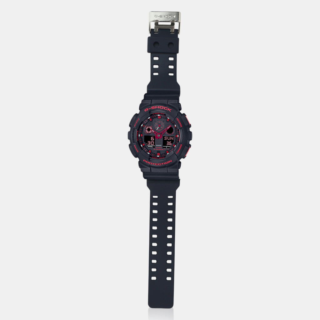 G-Shock Men Quartz Black Dial Digital Resin Watch G1310