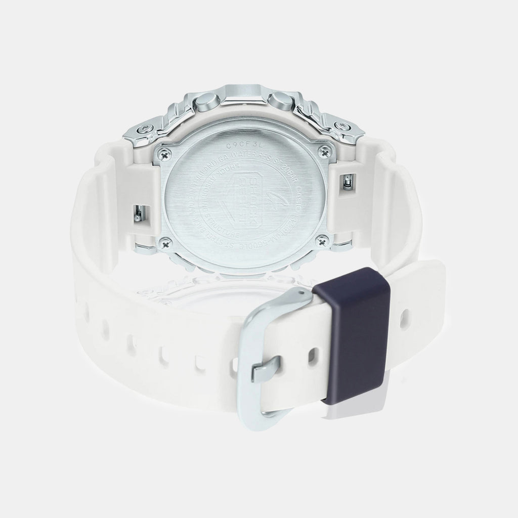G-Shock Men Quartz White Dial Digital Resin Watch G1313