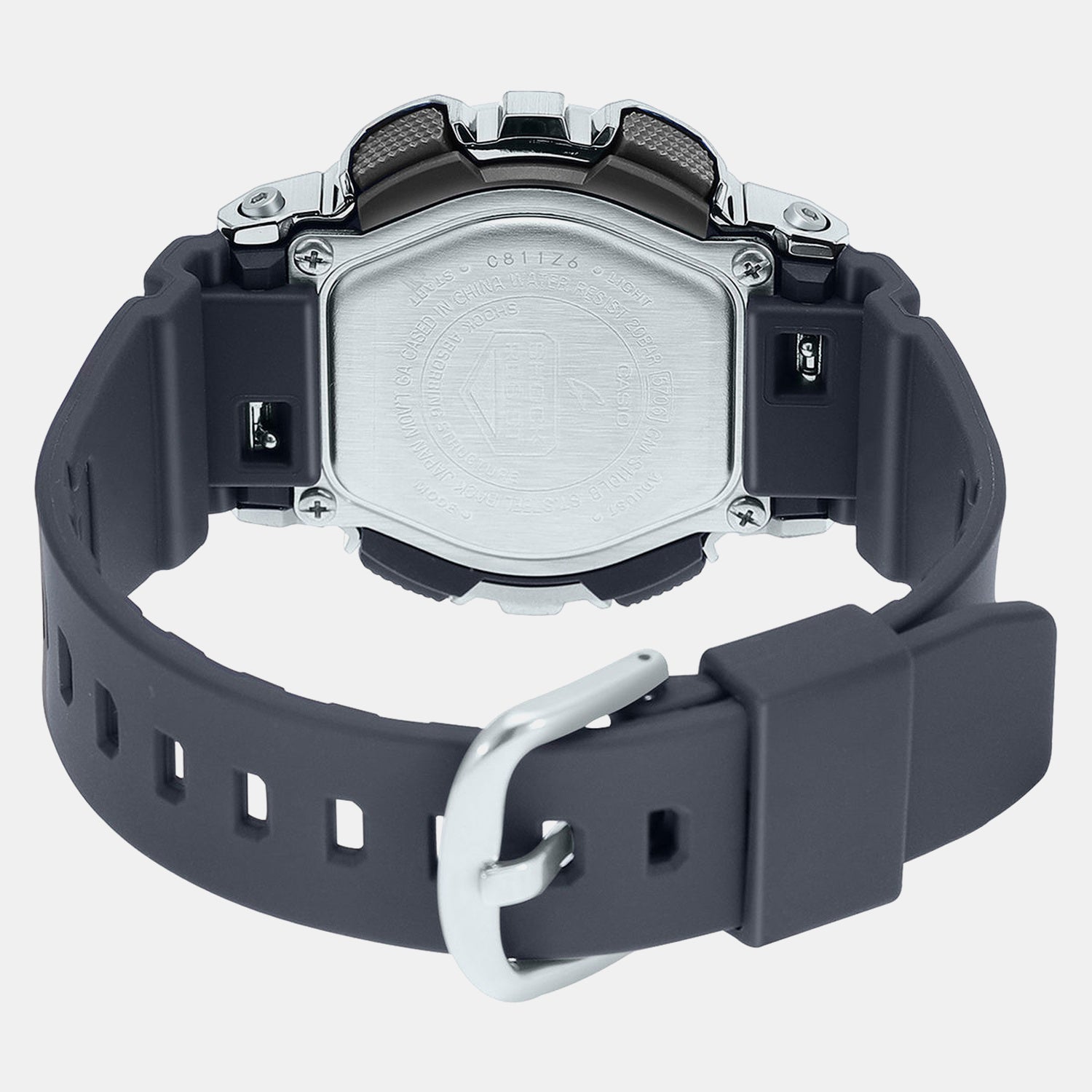 G-Shock Women Quartz Silver Dial Analog-Digital Resin Watch G1314