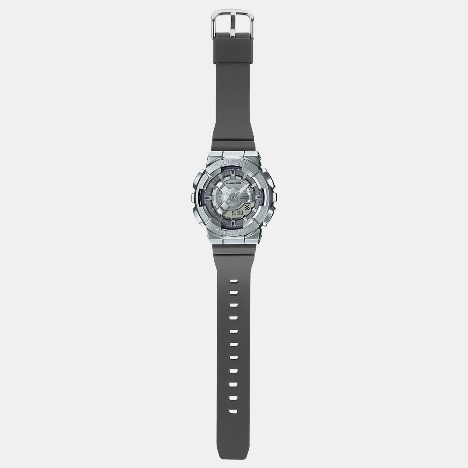 G-Shock Women Quartz Silver Dial Analog-Digital Resin Watch G1314