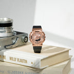 G-Shock Women Quartz Pink Dial Analog-Digital Resin Watch G1315