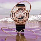 G-Shock Women Quartz Pink Dial Analog-Digital Resin Watch G1315