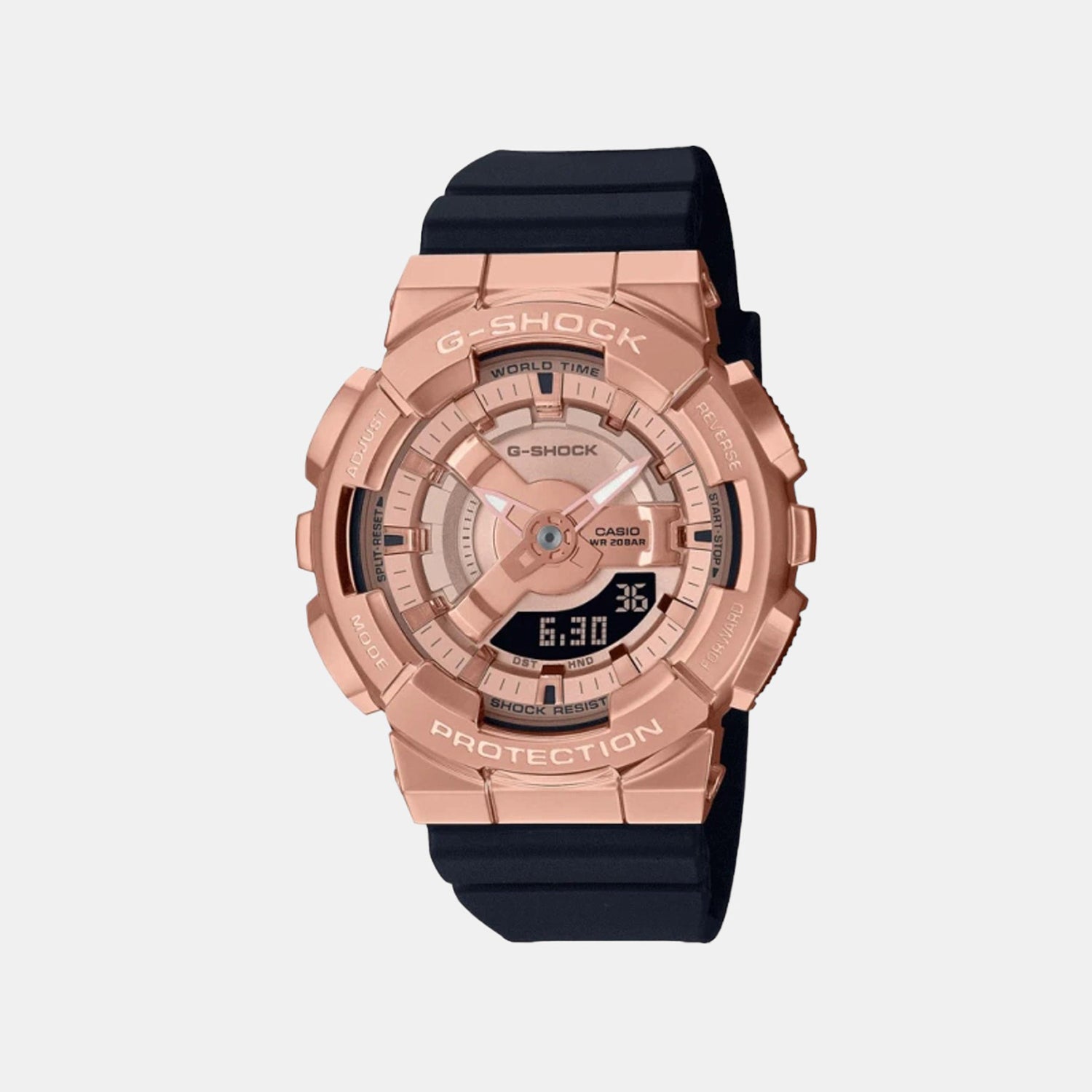 G-Shock Women Quartz Pink Dial Analog-Digital Resin Watch G1315