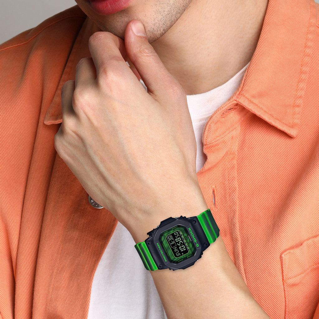 G-Shock Men Quartz Multicolour Dial Digital Resin Watch G1325
