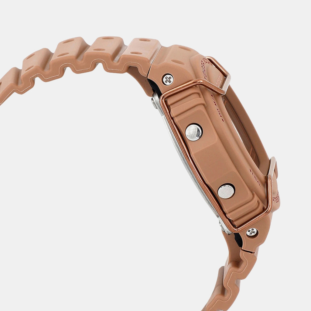 G-Shock Men Quartz Rose Gold Dial Digital Silicone Watch G1336