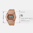 G-Shock Men Quartz Rose Gold Dial Digital Silicone Watch G1336