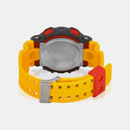 G-Shock Men Quartz Yellow Dial Analog-Digital Resin Watch G1338