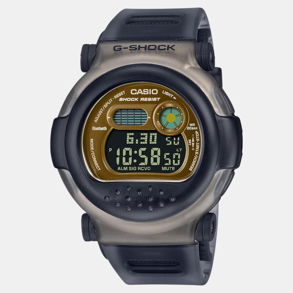 G-Shock Men Quartz Grey Dial Digital Resin Watch G1343