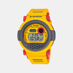 G-Shock Men Quartz Yellow Dial Digital Resin Watch G1344