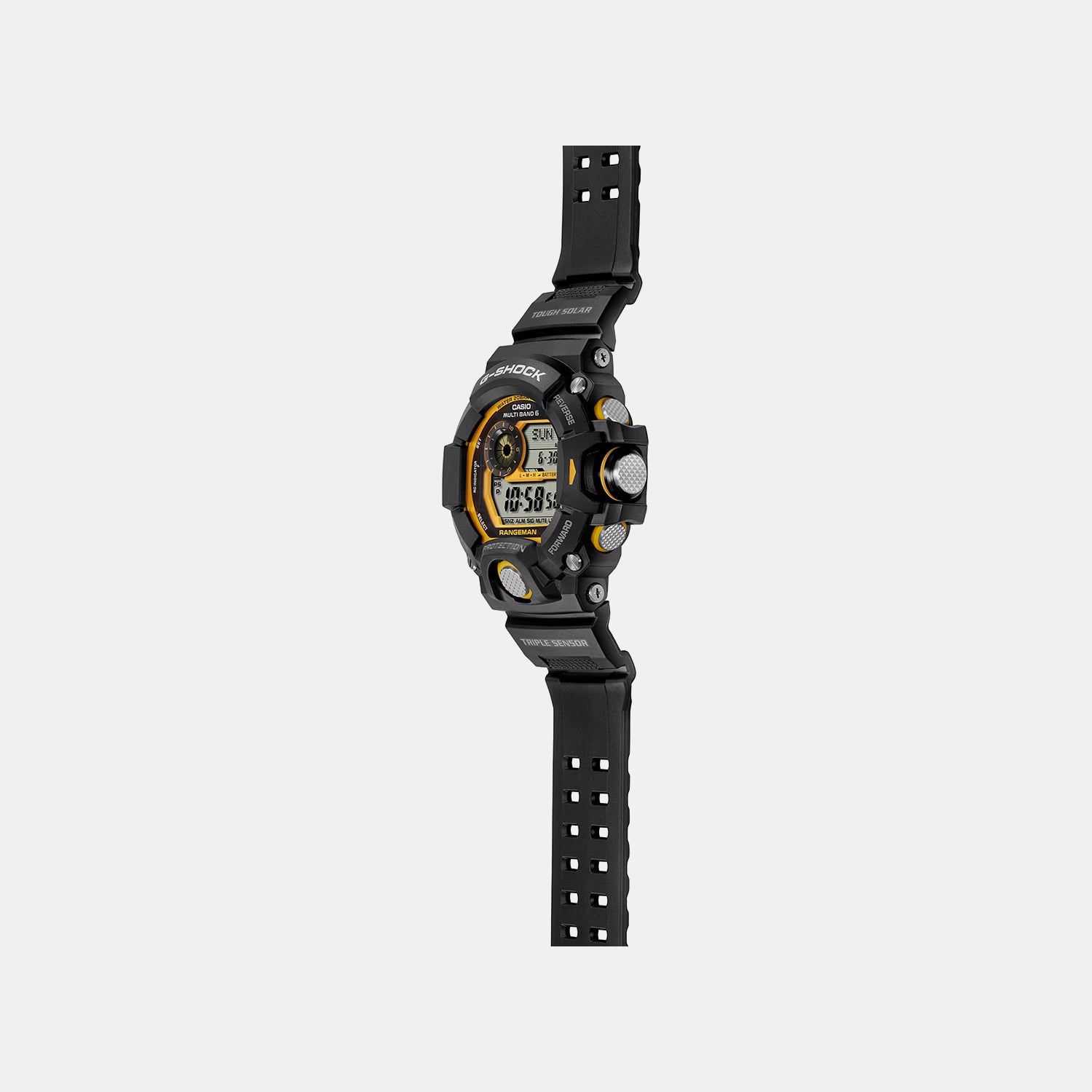 G-Shock Men Quartz Black Dial Digital Resin Watch G1350