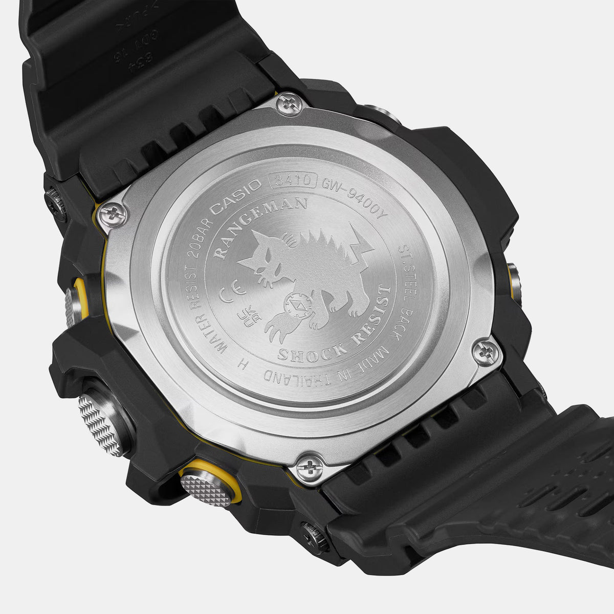 G-Shock Men Quartz Black Dial Digital Resin Watch G1350