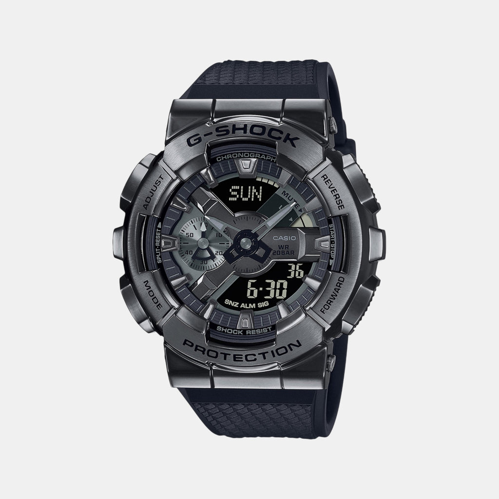 G-Shock Men Quartz Grey Dial Analog-Digital Resin Watch G1370