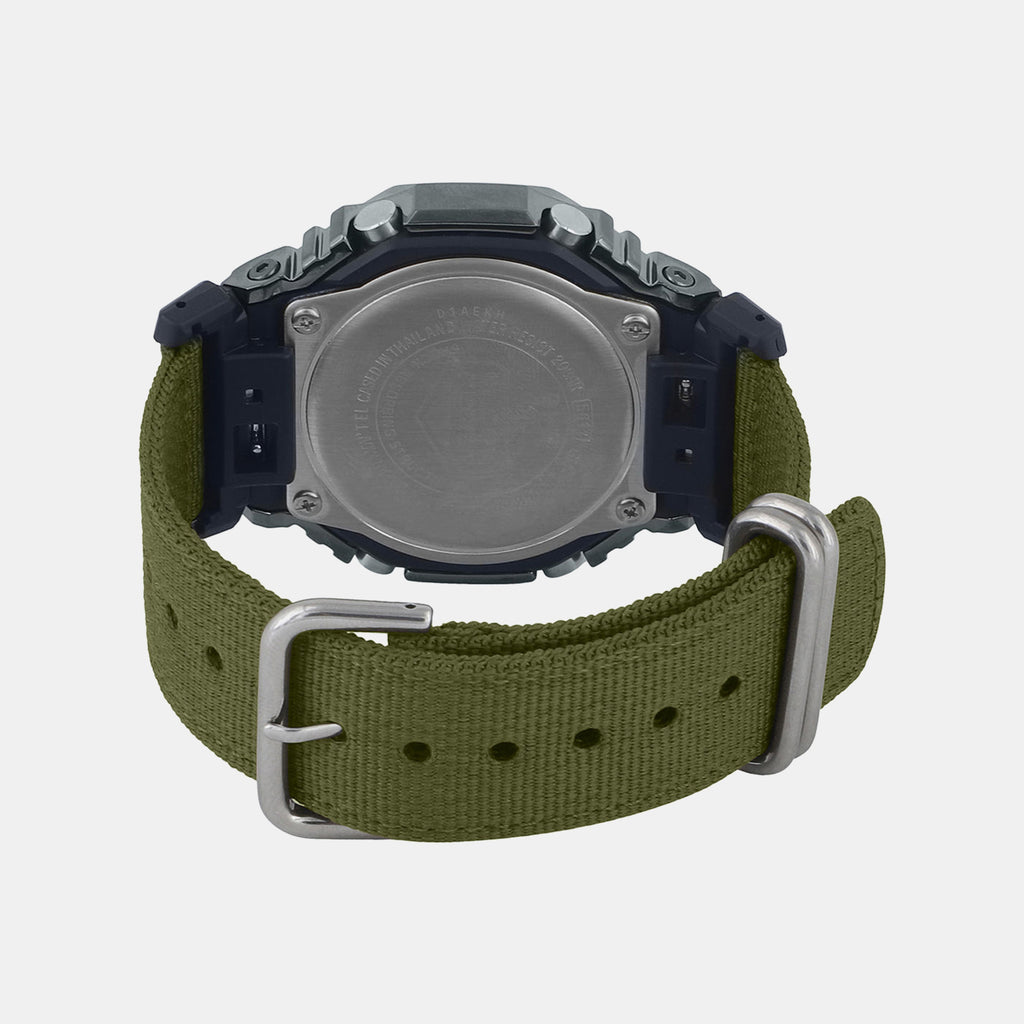G-Shock Men Quartz Black Dial Analog-Digital Fabric Watch G1374