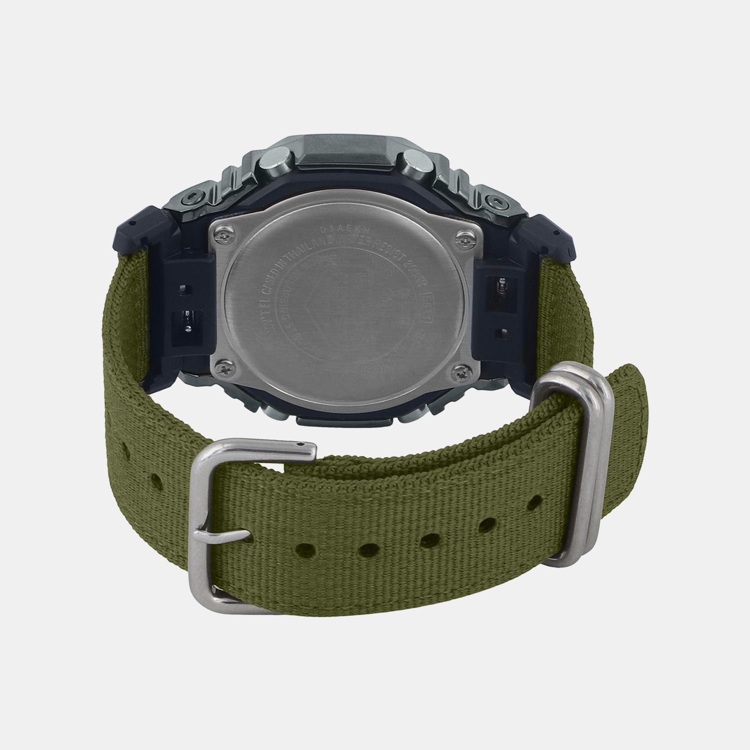 G-Shock Men Quartz Black Dial Analog-Digital Fabric Watch G1374
