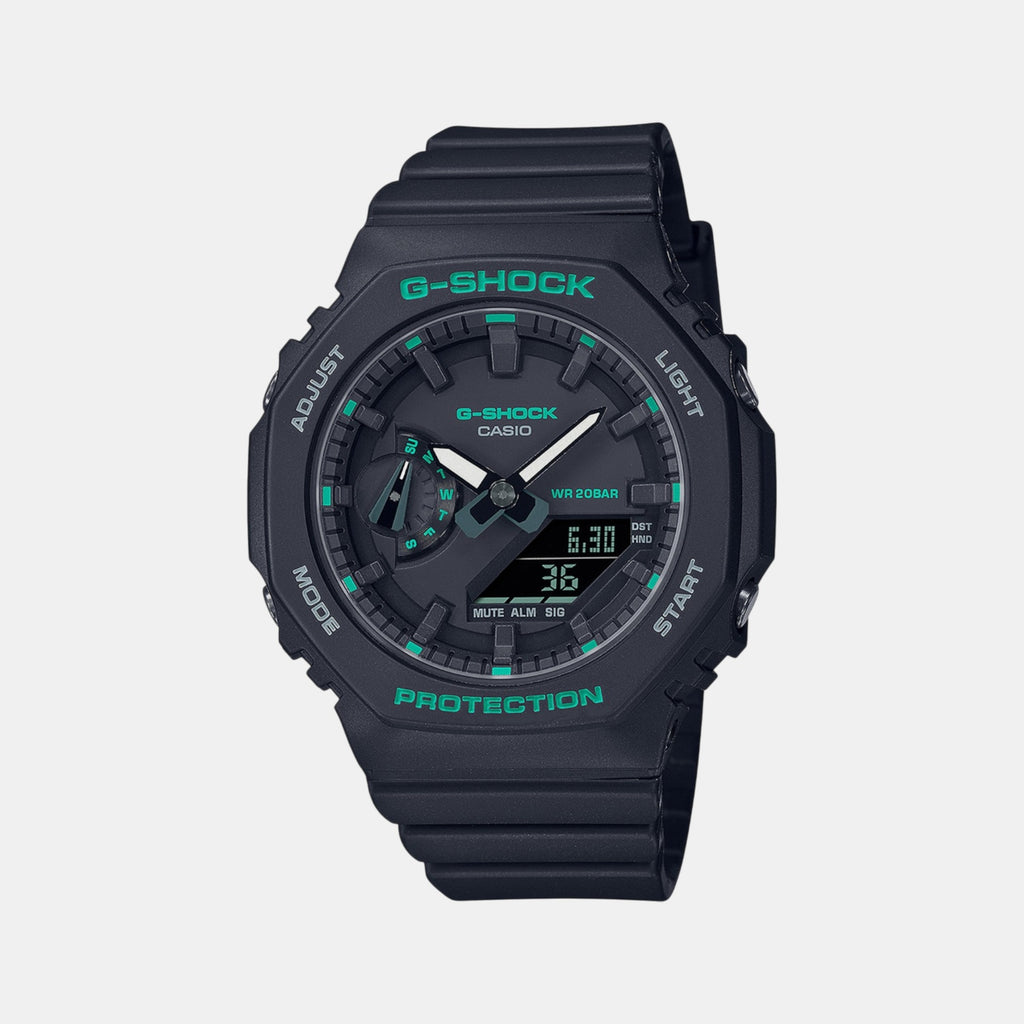 G-Shock Women Unisex Quartz Black Dial Analog-Digital Resin Watch G1375